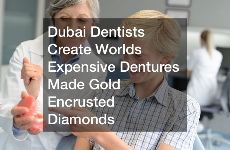 Dubai Dentists Create World’s Most Expensive Dentures: Made from Gold, Encrusted with Diamonds